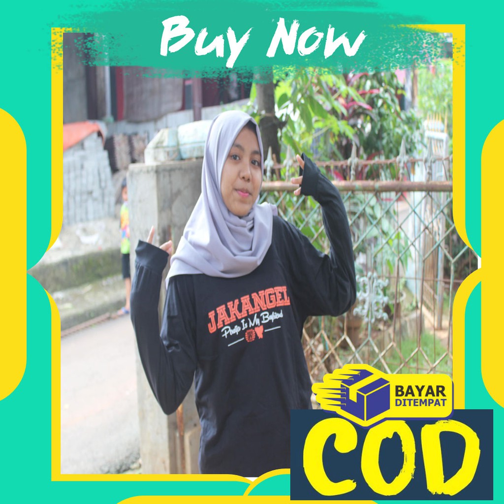 Kaos Persija Baju Persija Distro Persija Original JAKANGEL LENGAN PANJANG HITAM