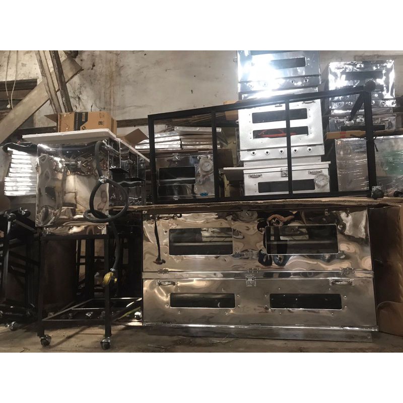 oven gas manual 120cm X 55cm stainless