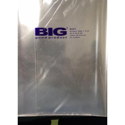 

Ready RR948 Sampul Buku Plastik OPP BIG Kwarto, Boxy, LKS, Folio RR9