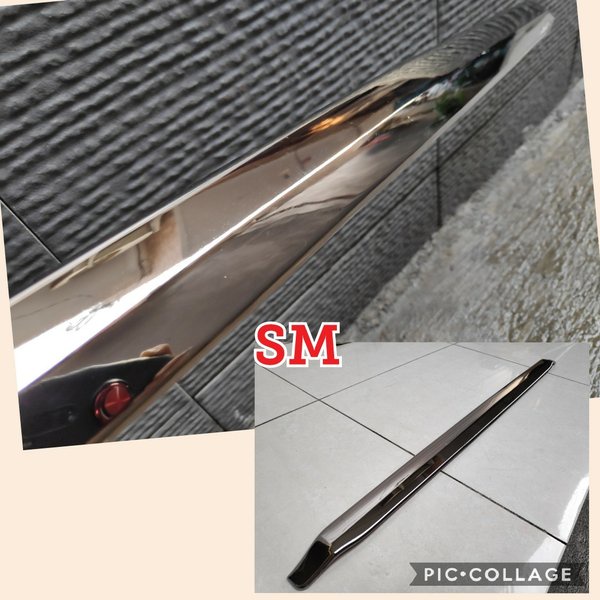 lis kap mesin atau hood list kijang kapsul expo tahun 1997-2004 warna black chrome