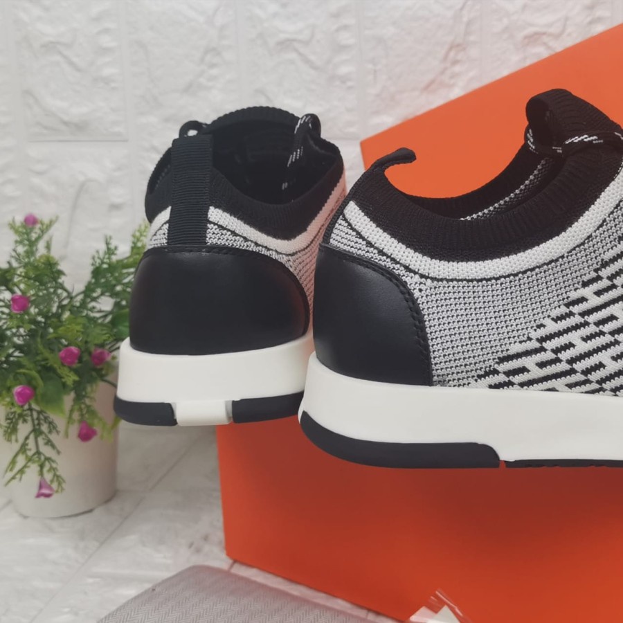 sepatu pria sneaker mirror quality brand top type lv 201464herme shoes men run away
