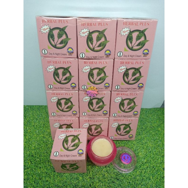 CREAM HERBAL PLUS HOLO 3 DAUN ORIGINAL LUSINAN