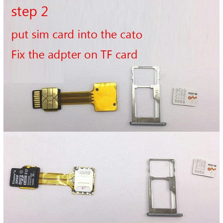 Best Item! Hybrid Micro Converter Nano SIM Card to Micro SD Card Konektor SIM Low Price!