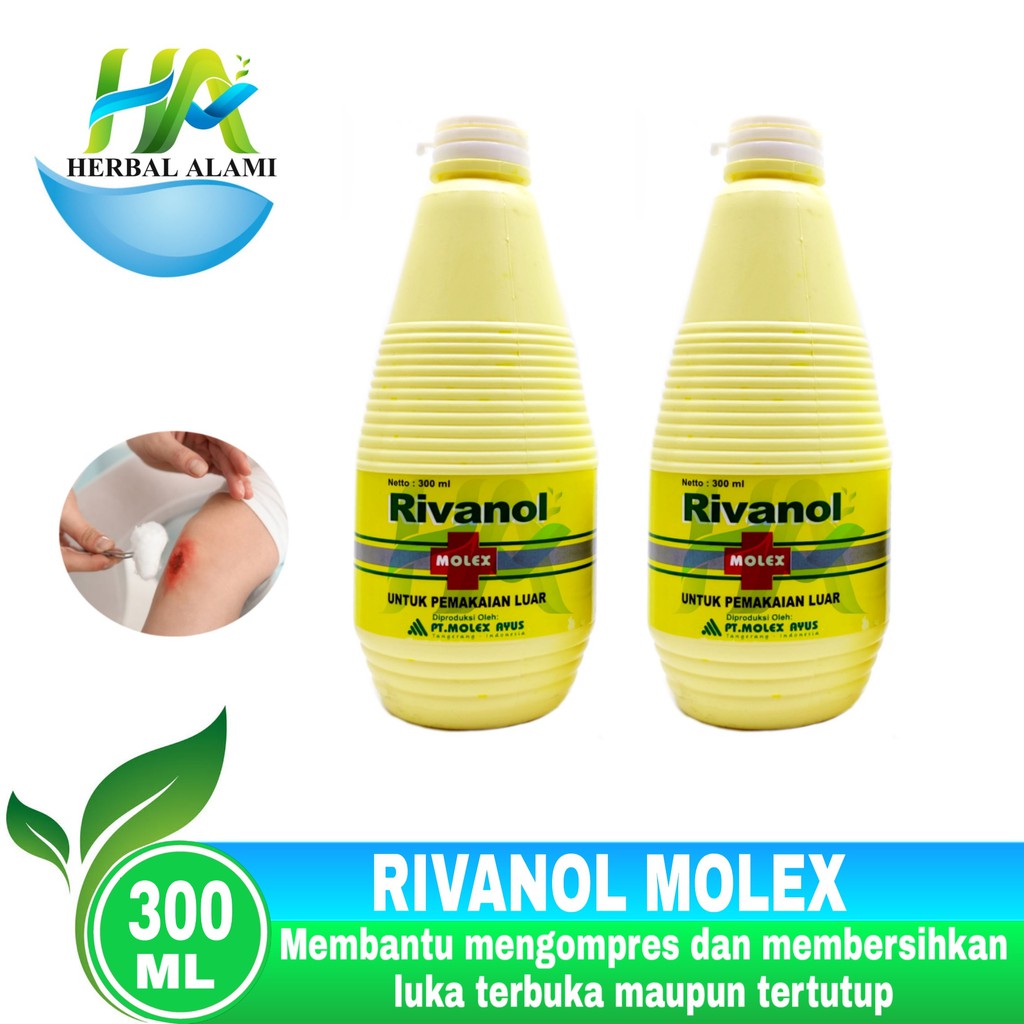 Rivanol MOLEX Cairan Pembersih Luka 300ml