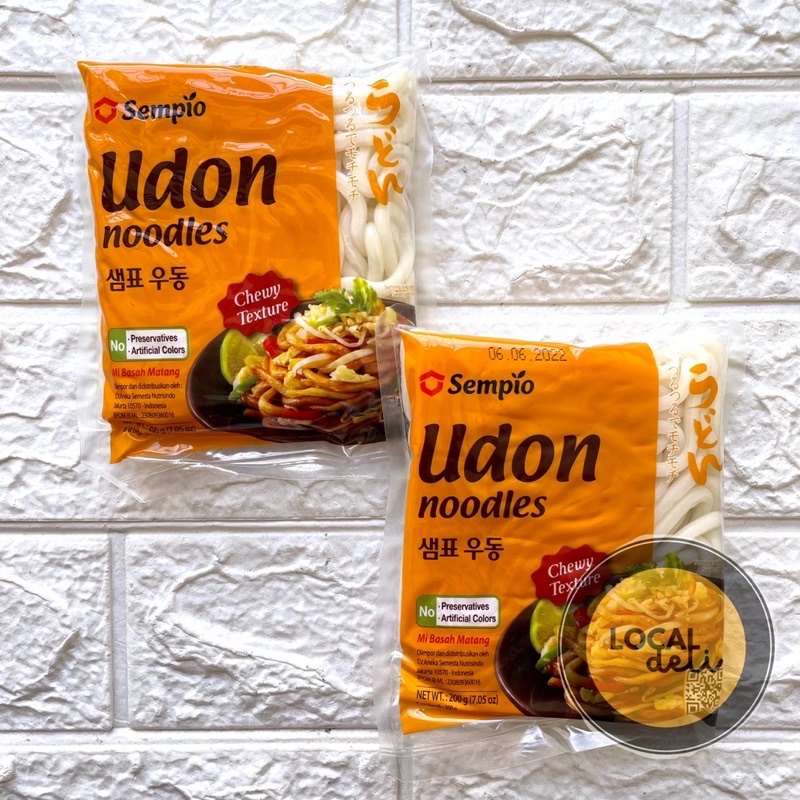 

Sempio Udon Fresh Noodle 200gr / Mie Sempio Udon 200gr / Mie Korea Jepang