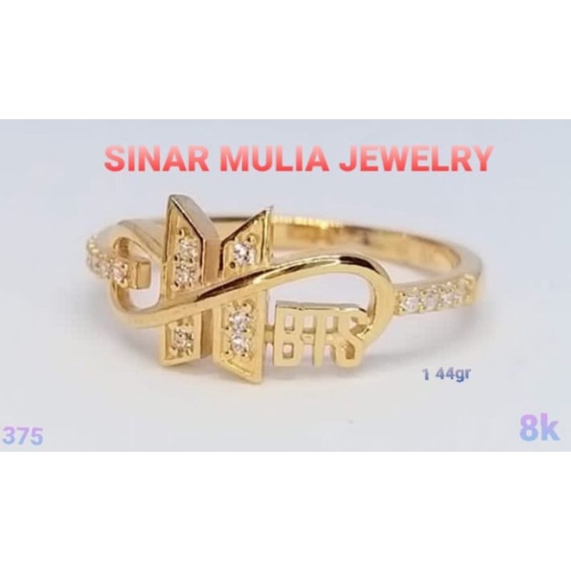 CINCIN BTS EDITION EMAS ASLI