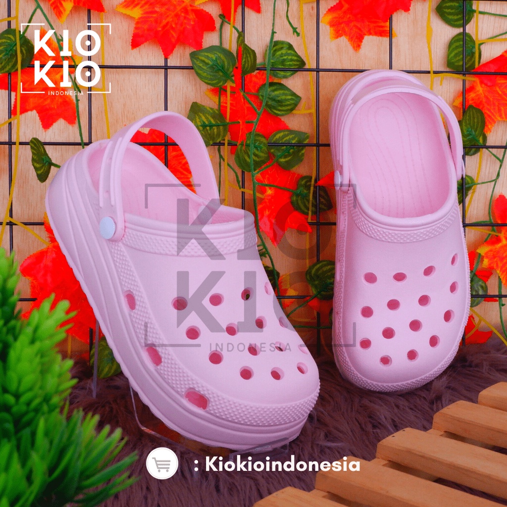 Sandal Kodok Classic Wanita /Sendal Baim Jiblitz Bae Clog Jibbitz Wanita New Model Korean Style