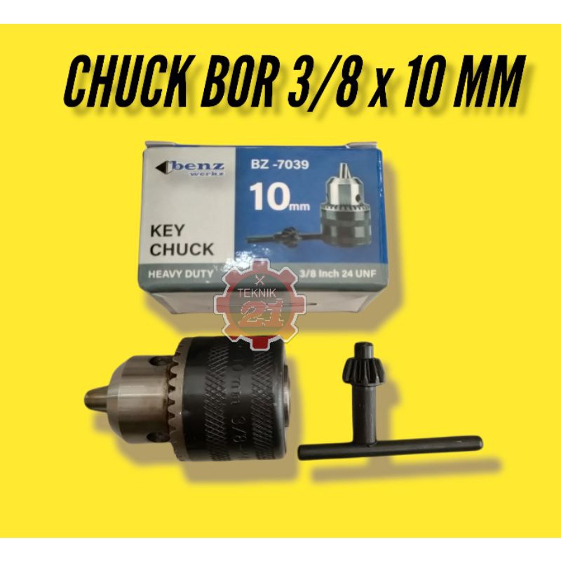 KEPALA BOR 10 MM BENZ 3/8 KEPALA BOR