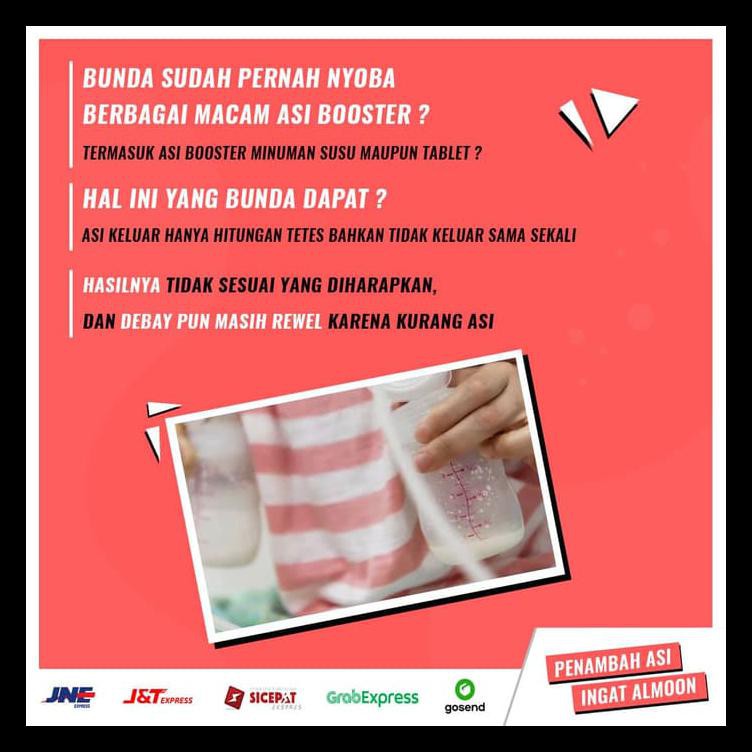 

[[Bayar Ditempat]] Susu Almond Newdrinking Asi Booster Reaksi Cepat Sachet 80Gr - Coklat Boom Sale