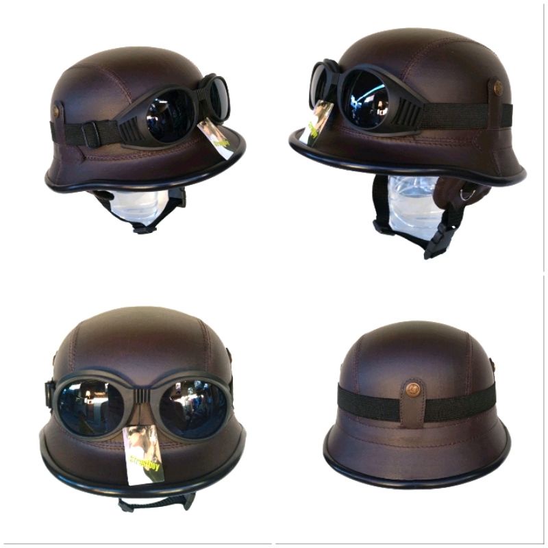 helm Nazi Retro klasik helm Jerman helm vespa helm klasik helm murah