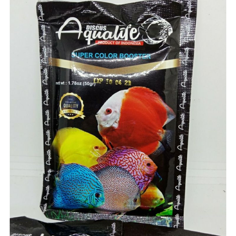 Jual Aqualife discus / pelet ikan discus / pakan discus premium