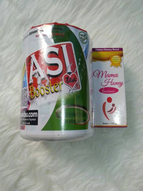 Paket Pelancar Asi Booster Tea Mama Bear Mama Soya Mama Honey Mama Asix