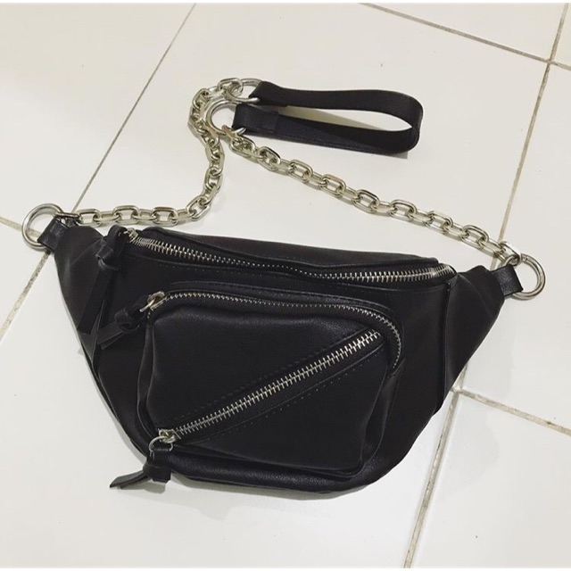 Stradivarius Chain Waist Bag