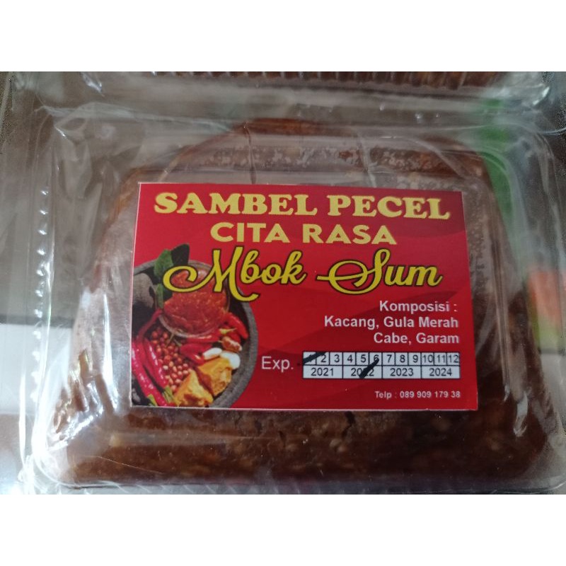

sambel pecel cita rasa