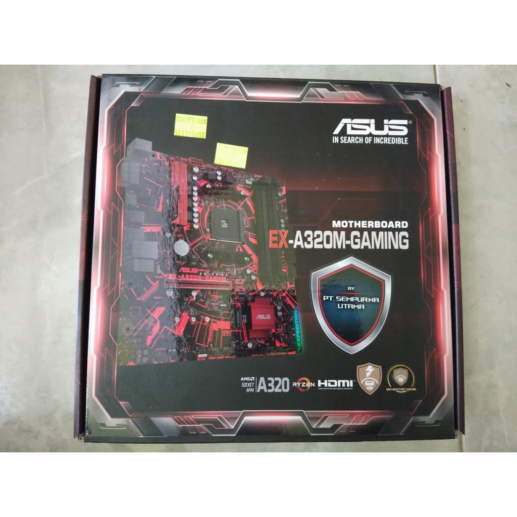 Motherboard ASUS EX-A320M-GAMING (Socket AM4)