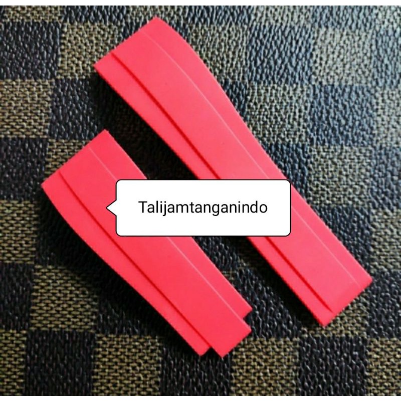 Tali strap Rolex Daytona 20mm rubber karet sport pria