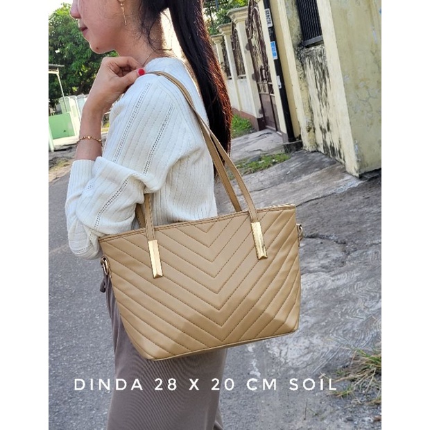 Dinda Totebag Shopper Tas Kerja Wanita