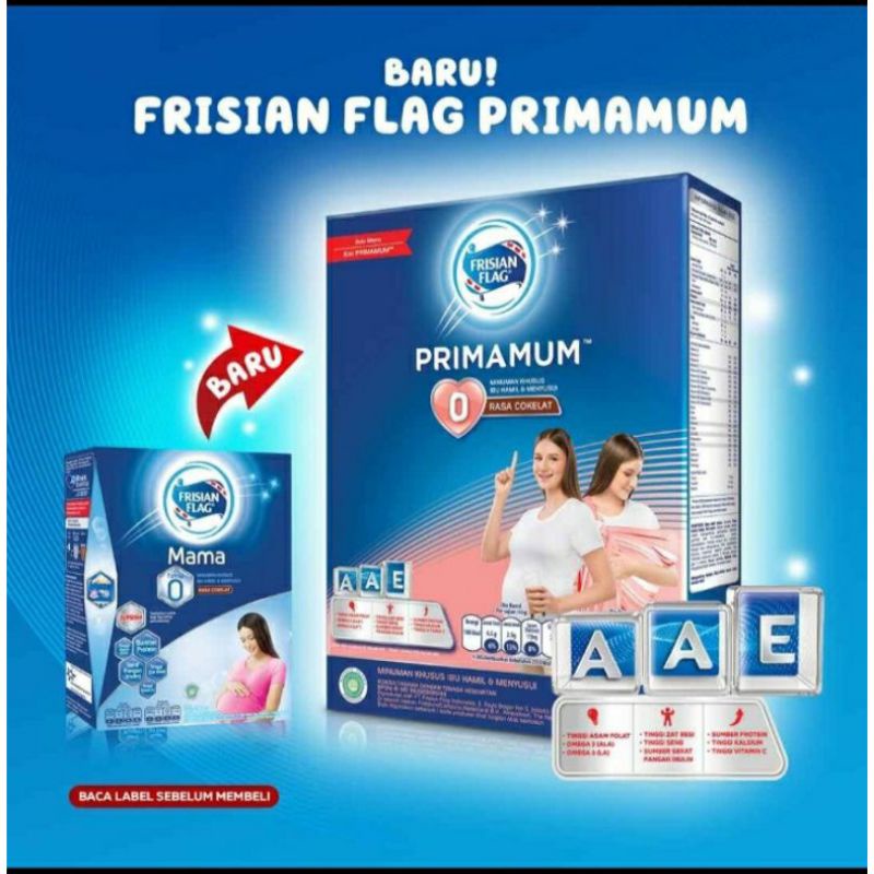 Frisian Flag Primamum Susu Ibu Hamil dan Menyusui