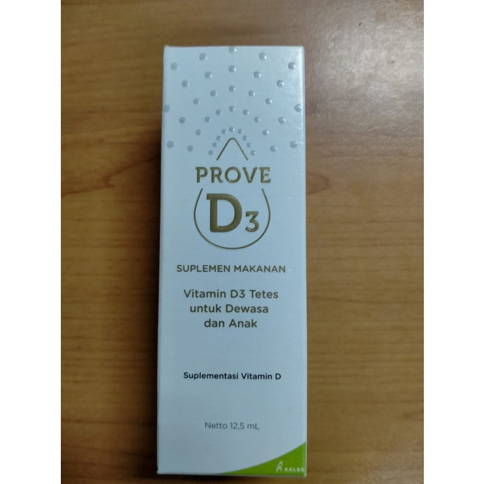 Prove D3 Drop Original Vitamin D3 400Iu / Tetes 12.5 Ml Dewasa-Anak Vit Anak -