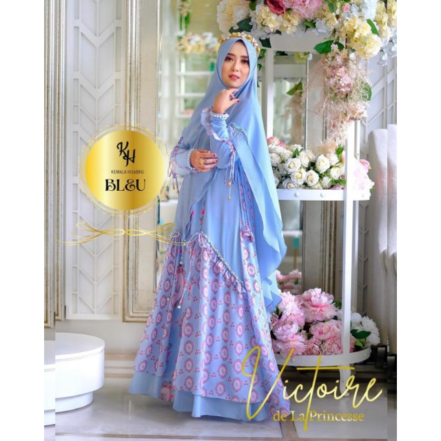 preloved KAMEELA HIJABKU / KEMALA HIJABKU - BLEU