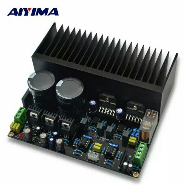 Power Amplifier Hifi LM3886 Gain Clone DC Servo