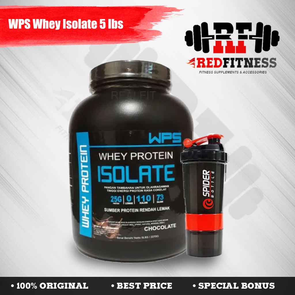 WPS Whey Protein Isolate 5 lbs BPOM / Susu Diet WPI