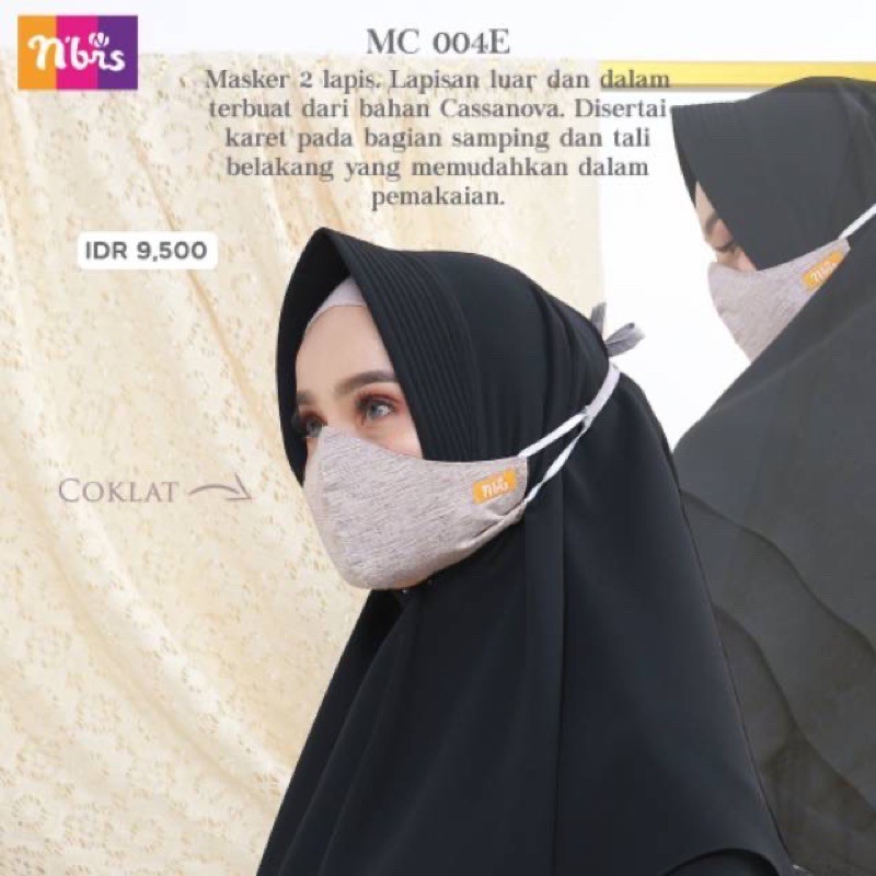 masker kain / Masker kain nibras nbrs mc 004e