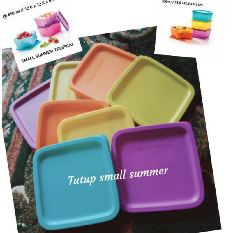 SEAL SUMMER FRESH TUTUP SMALL SUMMER TUTUP SUMMER FUN 1PCS