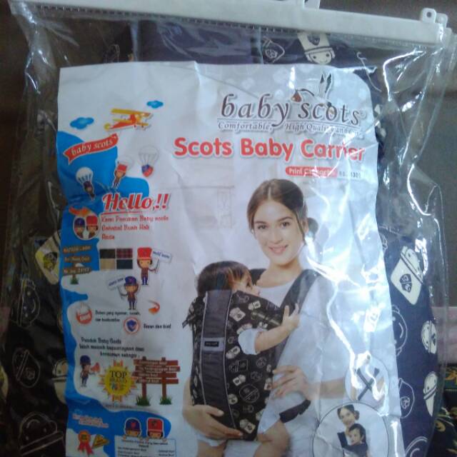Gendongan baby scots