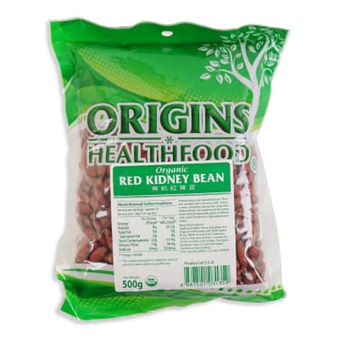 

#HANDCARRY Origins Organic Red Kidney Bean 500g - UFOHCR1856