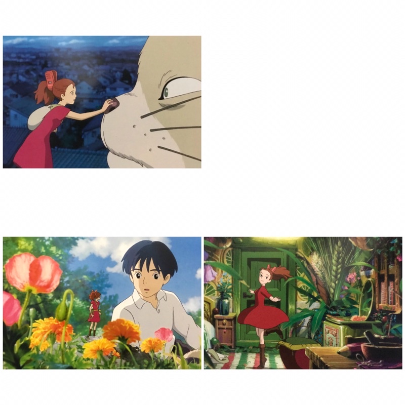 

The Secret World of Arrietty Ghibli Post Card Kartu Pos Official
