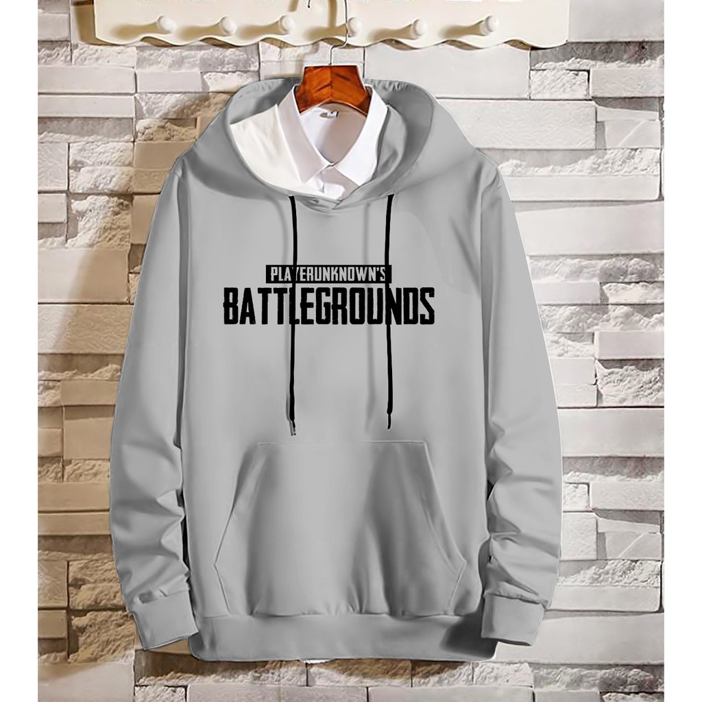 Hoodie Pria / Hodie Pria  / Jaket Pria / Sweater Hoodie Battleground Bahan Fleece UK L-XL