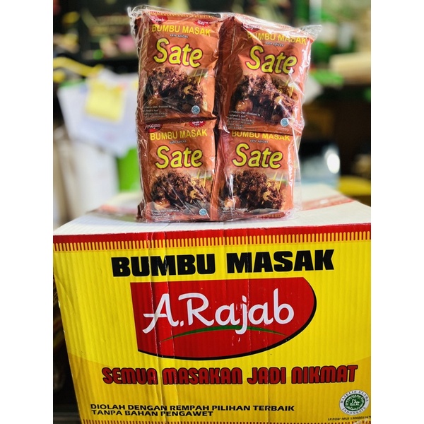 

Bumbu Sate A.Rajab 1 karton