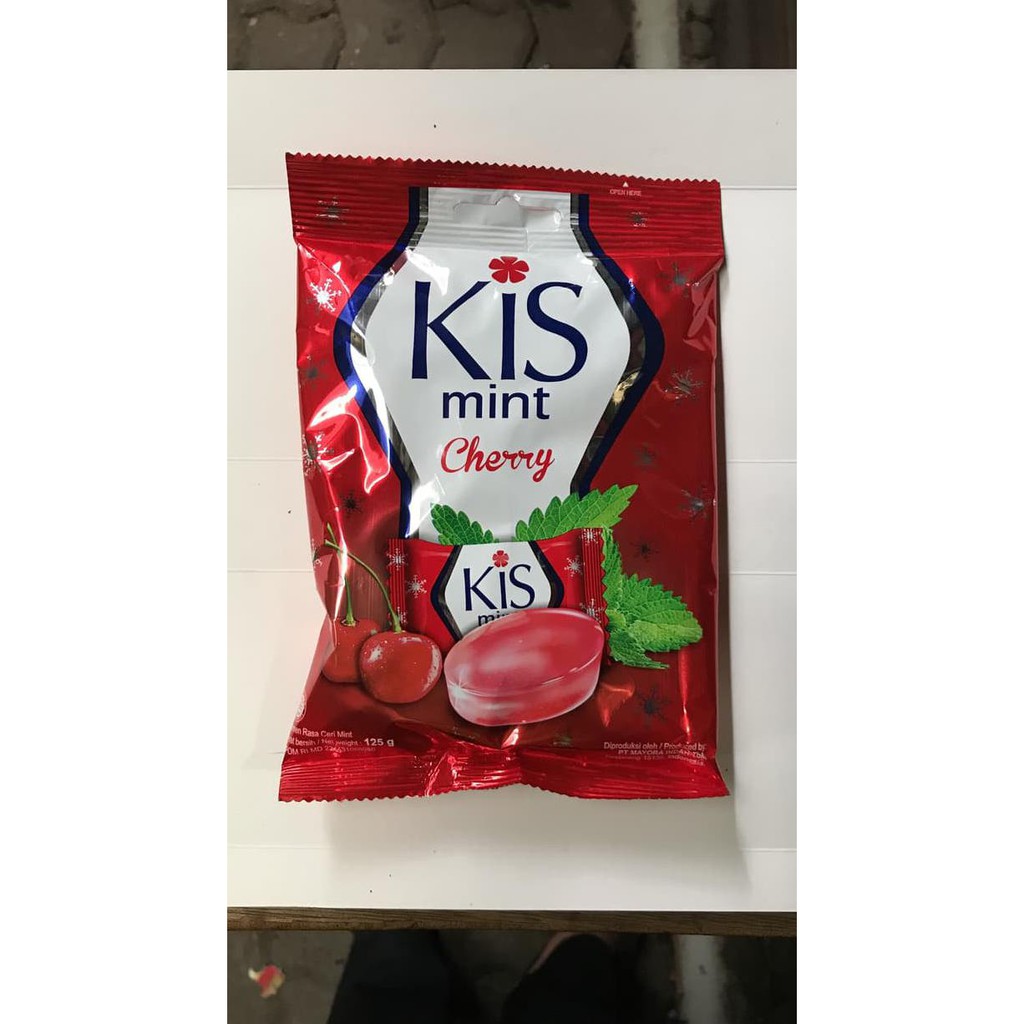 

Ayo Promo Permen Kis Mint Cherry 1 Bungkus / 135 gram / Kiss Merah Chery Murah