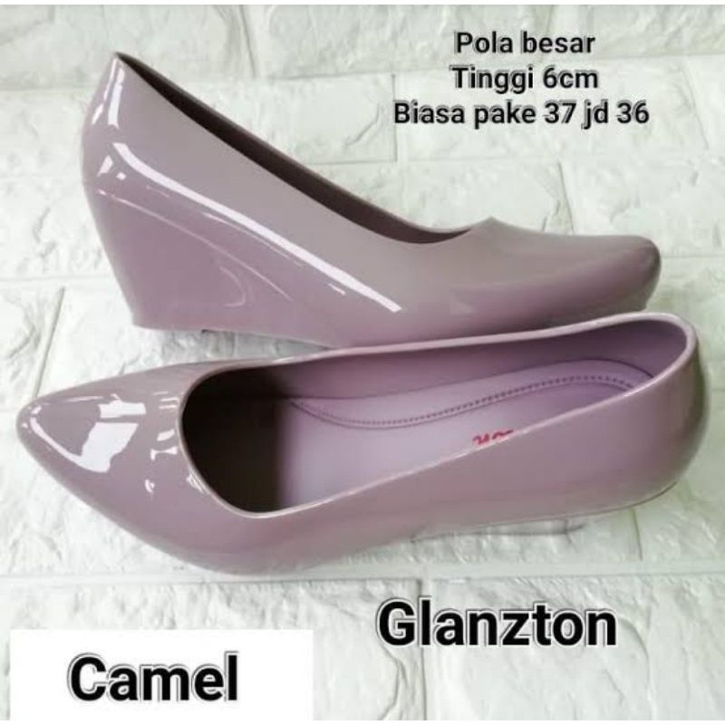 JellyShoes 4 cm BRSLN Glossy L536V (import)