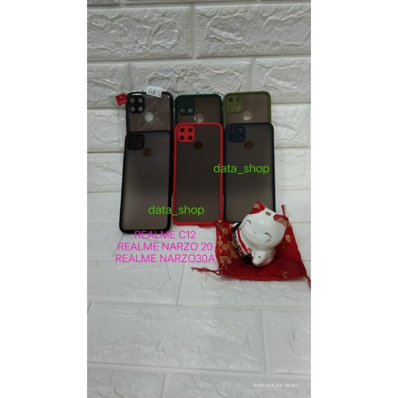 case my choice + ring camera realme narzo 20 bumper case realme narzo 20 hardcae grosir