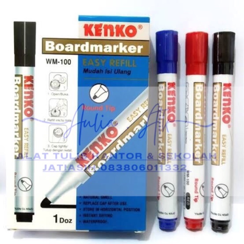 

spidol boardmarker dan permanent min. pesan 12pcs