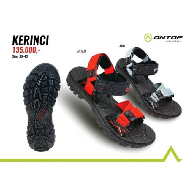 Sandal ontop Kerinci sandal gunung pria outdoor adventure