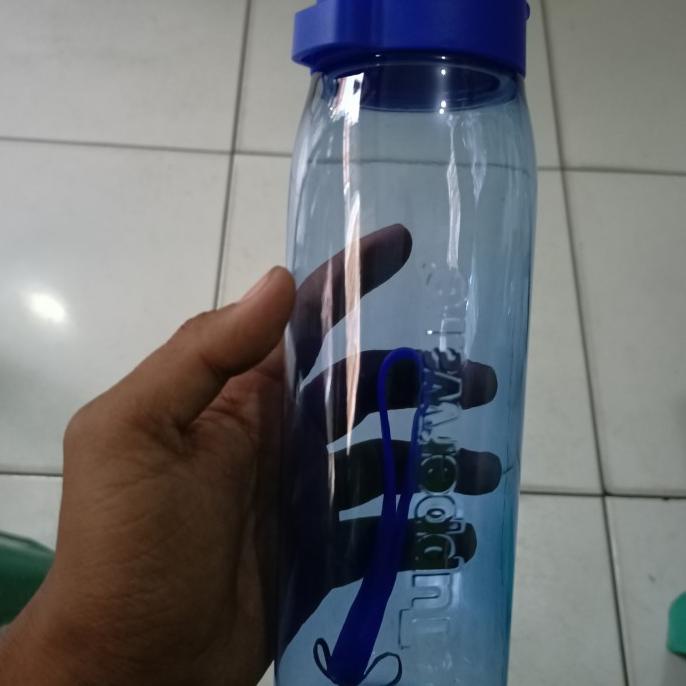 botol tupperware kristal 750ml h2 go asli original