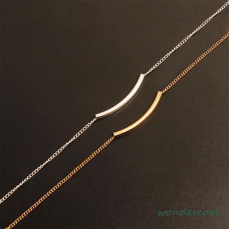 Vintage Fashion Metal U Tube Anklet Beach Summer Alloy Anklet-Won