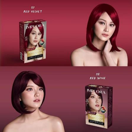 ^ KYRA ^ Implora Semir Rambut Permanent Hair Color Long Lasting