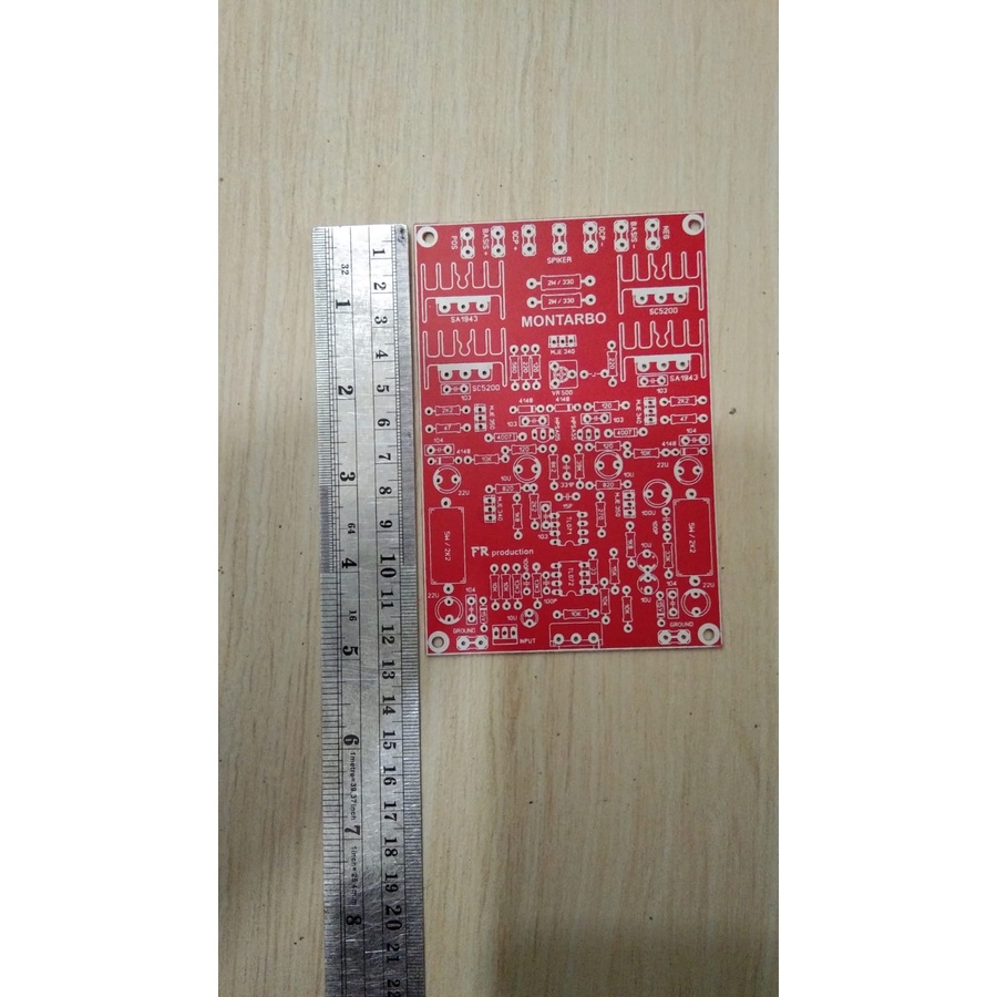 PCB POWER MONTARBO FIBER CHAMP PCB MONTARBO CHAMP