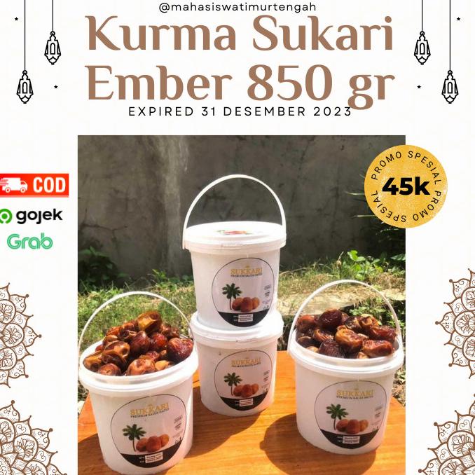 

SALE kurma sukkari ember 850 gram/KURMA 1KG/KURMA BARARI/KURMA RUTHOB/KURMA BAM/KURMA PALM FRUIT/KURMA TANGKAI/KURMA AZWA/KURMA SUKKARI/KURMA SAFAWI/KURMA TUNISIA/KURMA MUDA KUNING/KURMA MUDA HIJAU/KURMA MEDJOL/KURMA MADINAH SUPER