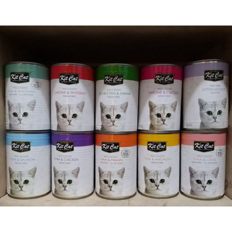 Kit Cat all varian rasa - makanan basah kucing 400gr