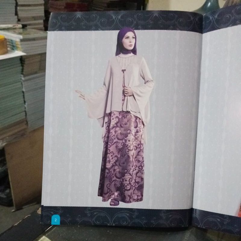 Buku Inspirasi Fashion Batik Muslimah (21×28cm)