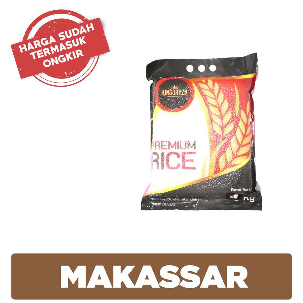 

( BISA COD ) Beras Premium KingOryza 4 kg - MKS (Harga + Ongkir) TERUJI [Kode 1|Kode 2|Kode 3|Kode