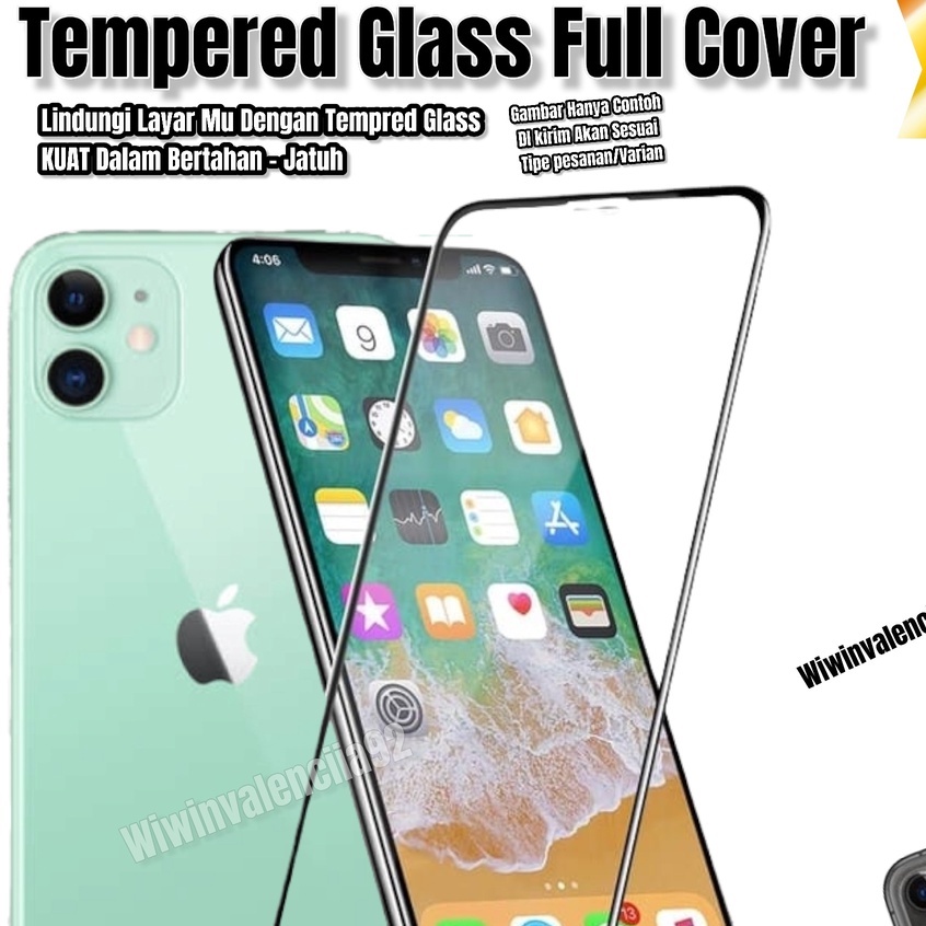 TG Temperd Glass iPhone 13 13PRO 13PROMAX 12 12PRO 12PROMAX 12Mini 11 11PRO 11PROMAX X XS XR XSMAX Tempered KACA BENING-CLEAR-GLOSSY/Tempred Full Cover-Ful Coverage Antigores-Gores Anti/Layar List Hitam-Black/Tanpa-Tidak Ada Lis PROMAX PRO MAX MINI X