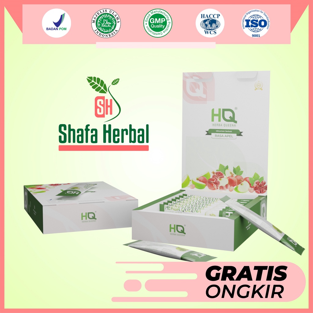 Kolagen Pemutih Seluruh Badan dan Wajah Anti Aging Anti Acne / Herba Queena Collagen /  Stemcell / S