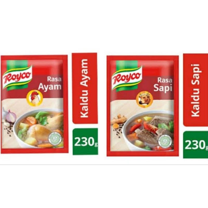 

UNILEVER | ROYCO bumbu kaldu penyedap 94g/230g [ pcs ]