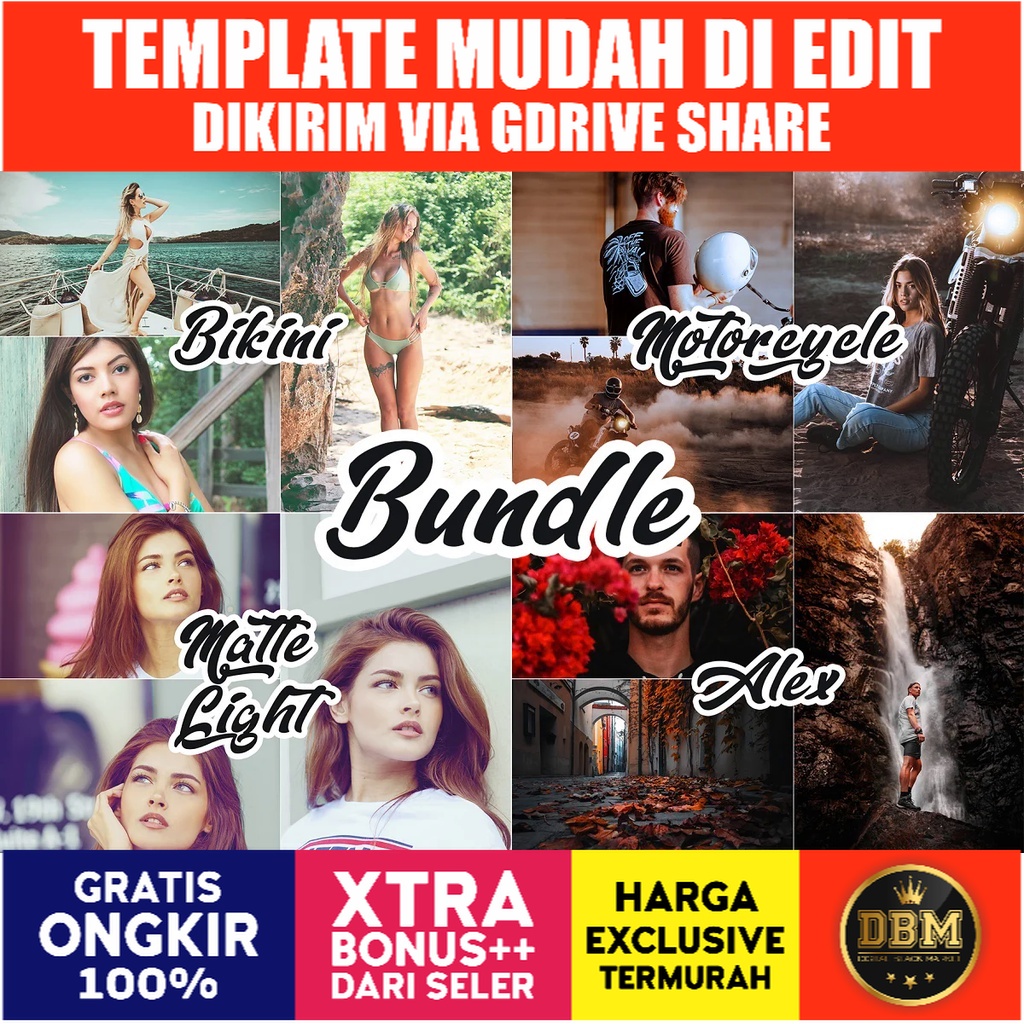 Action Bundle 4 in 1 - Photoshop